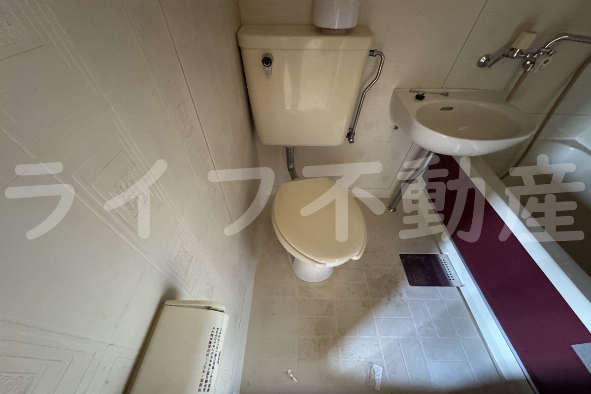 トイレ　ゆったりとした空間のトイレです