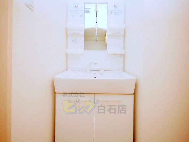 洗面設備　シャンプードレッサー完備しています♪