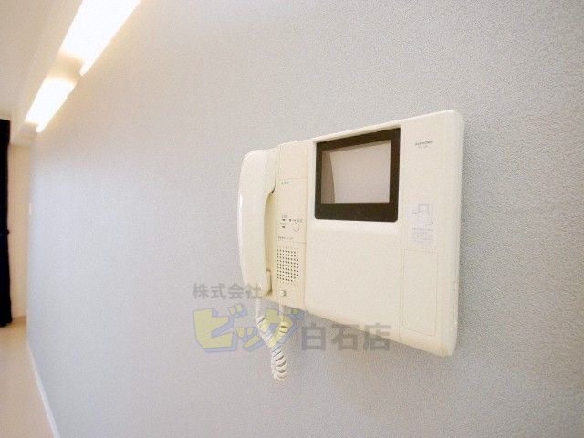 セキュリティ　モニター付きインターホン完備しています♪