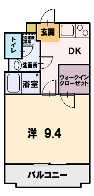 モリス湘南台の間取り