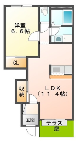 エルシャトー　IIIの間取り