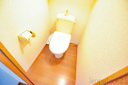 【レオパレスクオリアＢのトイレ】