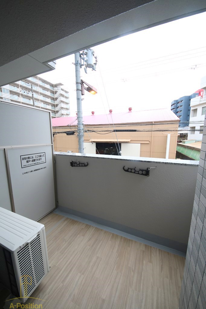 バルコニー　エスリードレジデンスグラン大阪福島ノース