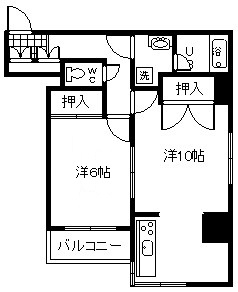 プレジデント山代の間取り