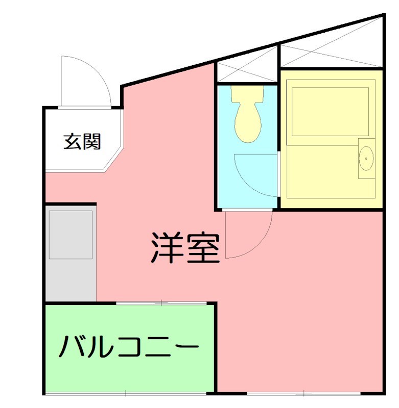 今福ビルの間取り