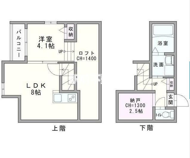 ソラ　アロッジメントの間取り