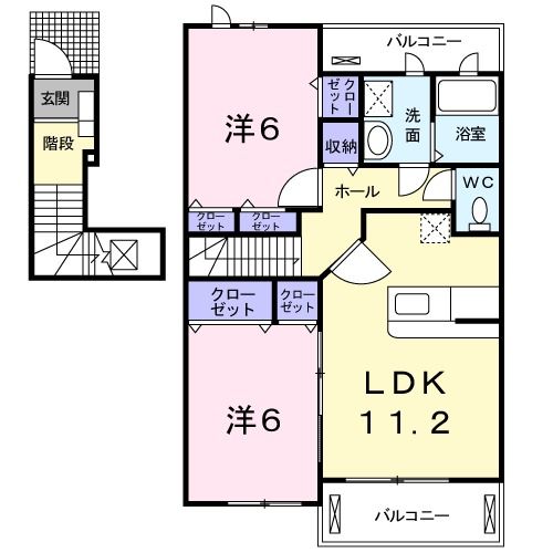 アネモスIIの間取り