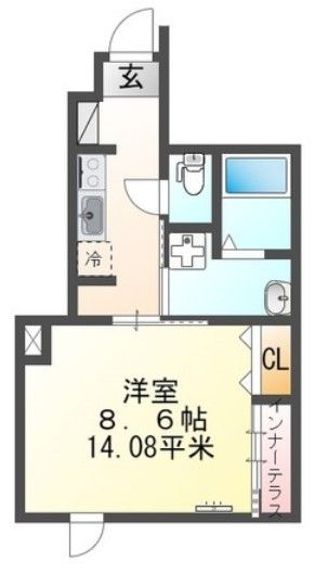 アイリス新鎌ヶ谷の間取り