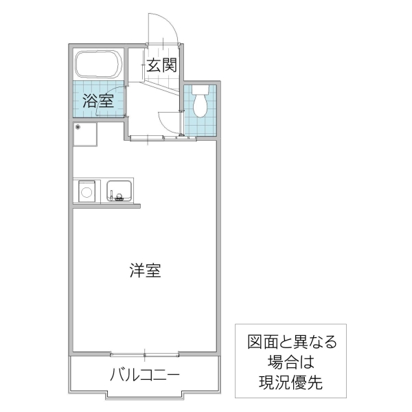 アイビス小絹 Aの間取り