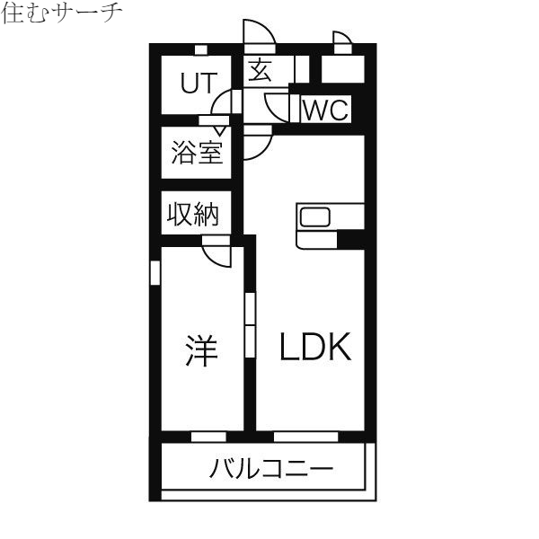 プレステージ千種Cの間取り