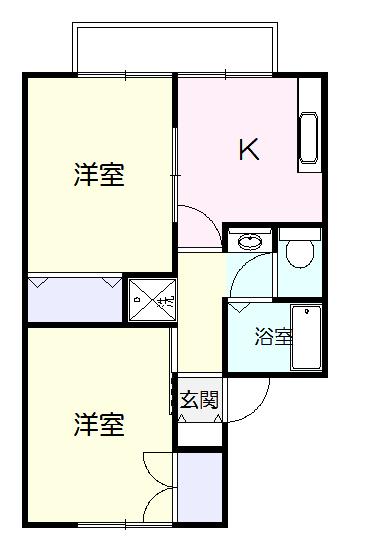 ハイネス林の間取り