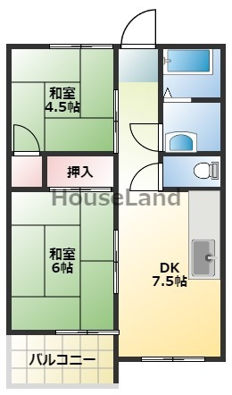 柳川ビルの間取り