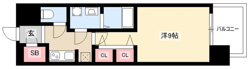 S-RESIDENCE本郷IIの間取り