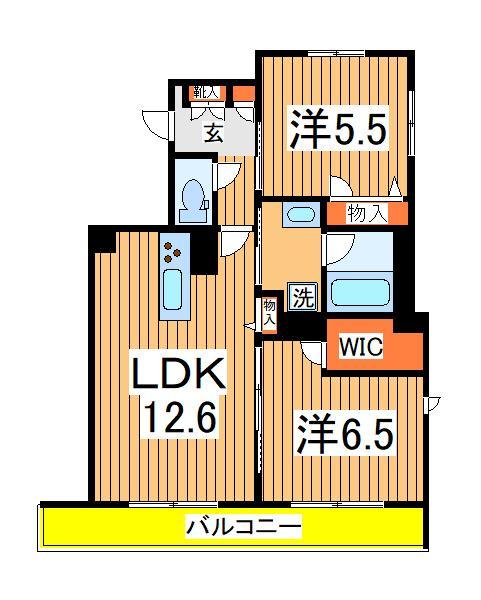 グランクラッセの間取り