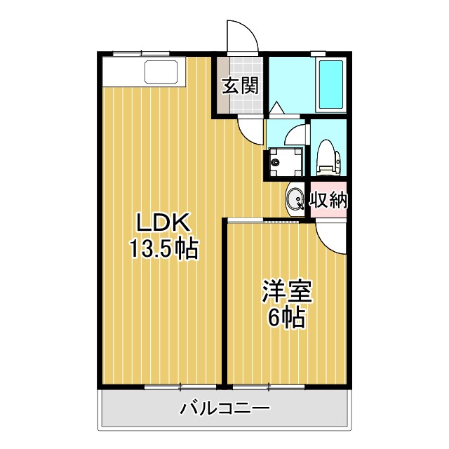 ヌーベル穂高5の間取り