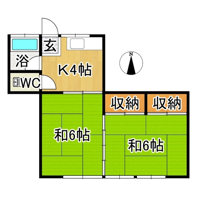 コーポ小笠原の間取り