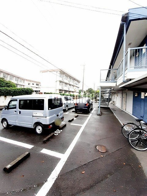 スクールマエコイズミハイツの駐車場