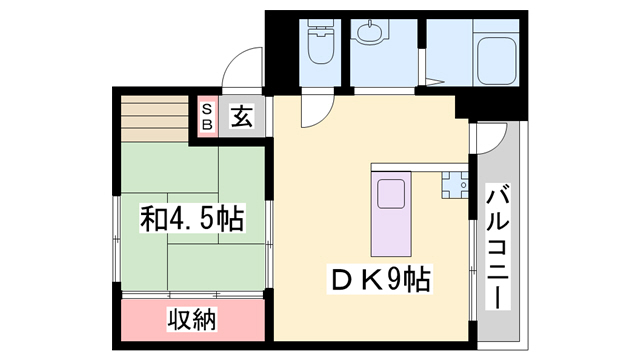 クレスト多可町2号棟の間取り