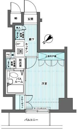 アヴァンティーク銀座一丁目の間取り