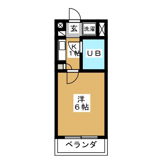 品川区小山のマンションの間取り