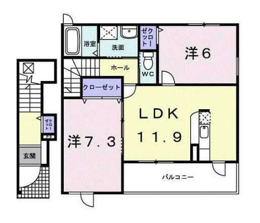 アルコバレーノの間取り