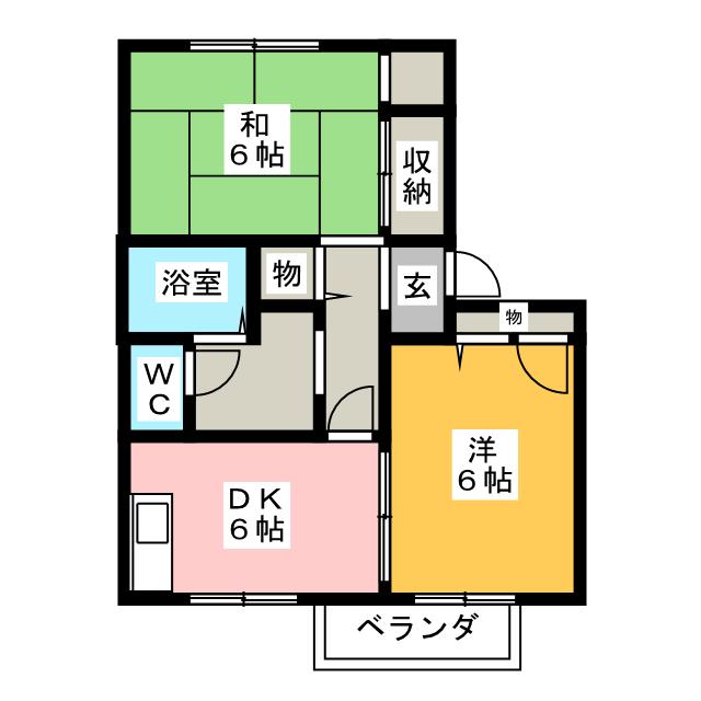 ファミール　２１の間取り