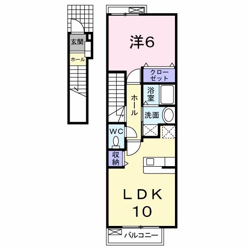 クリス山門の間取り