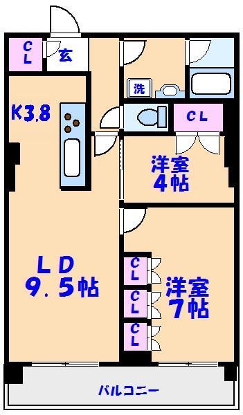 ＰａｒｋＡｘｉｓ西船橋本郷町の間取り