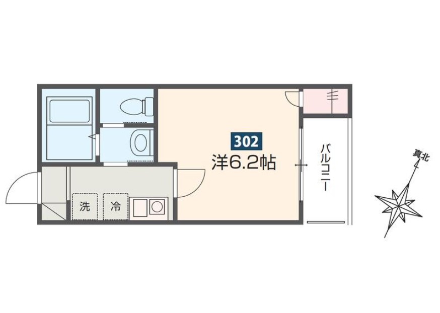 MELDIA京成高砂の間取り