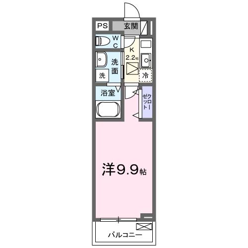 メゾンド　シエルの間取り