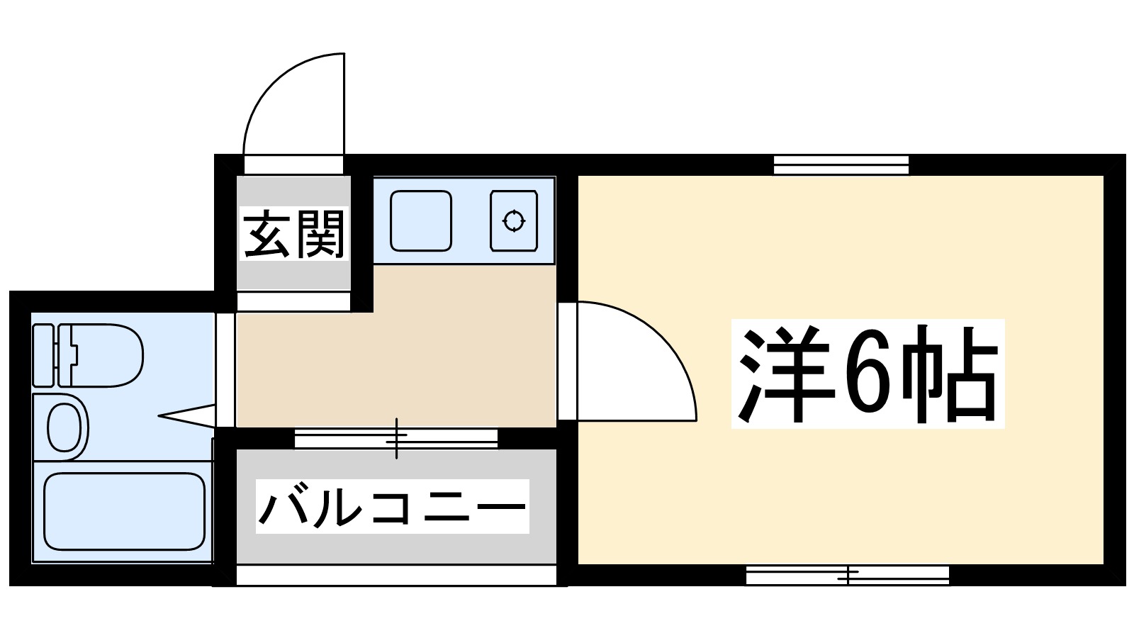 ファミリーハイツの間取り