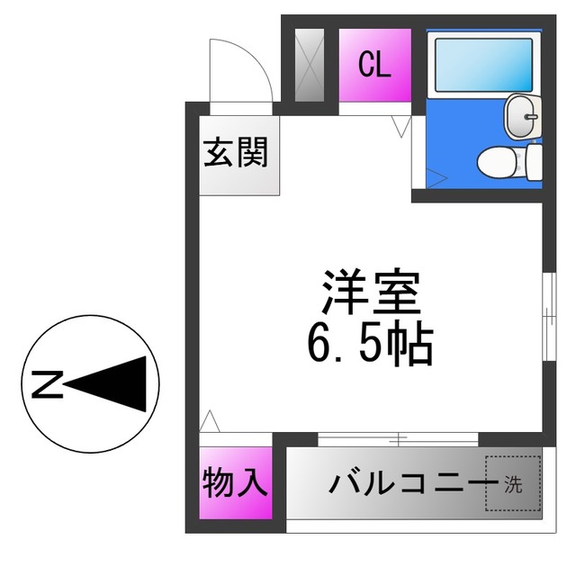 長原第一マンションの間取り