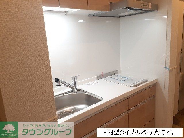 【名古屋市中川区柳瀬町のアパートのキッチン】