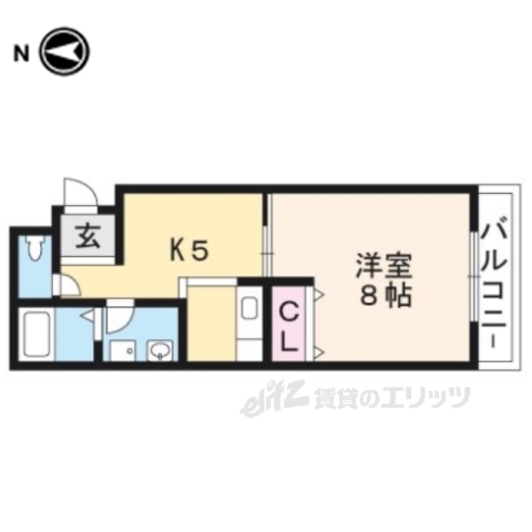 マンション紫峰の間取り