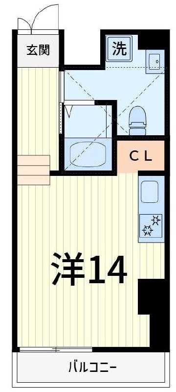 レイオーバー金町の間取り