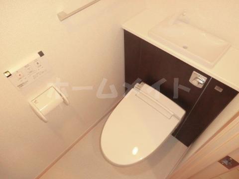 シェリール河崎3　トイレ　シャワー付トイレ