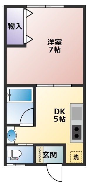 Ｔ・Ｉペアハウスの間取り