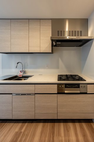 キッチン　食洗器・ディスポーザー・浄水器・カップボード付き