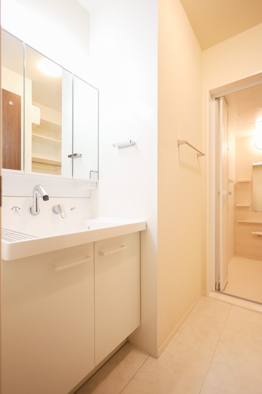 洗面設備　図面と現状に相違がある場合には現状を優先