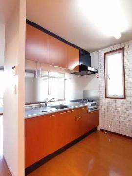 キッチン　ガスコンロ付