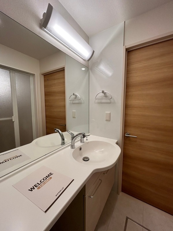 洗面設備　図面と現状に相違がある場合には現状を優先