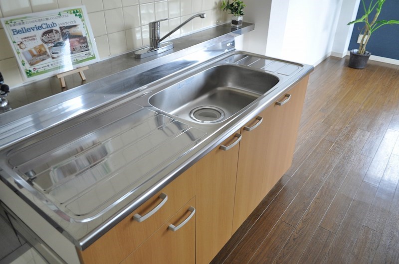 キッチン　2口ガスコンロ設置可能です。