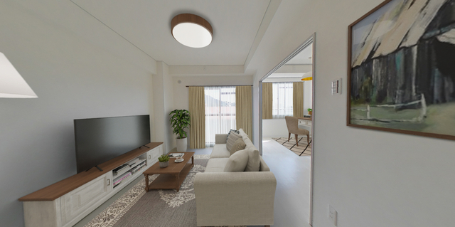 居室・リビング　家具はＣＧです