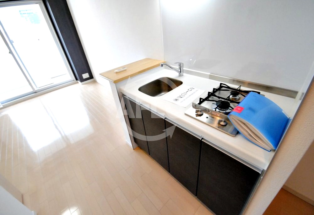 キッチン　アーバネックス北浜　ガス2口コンロ