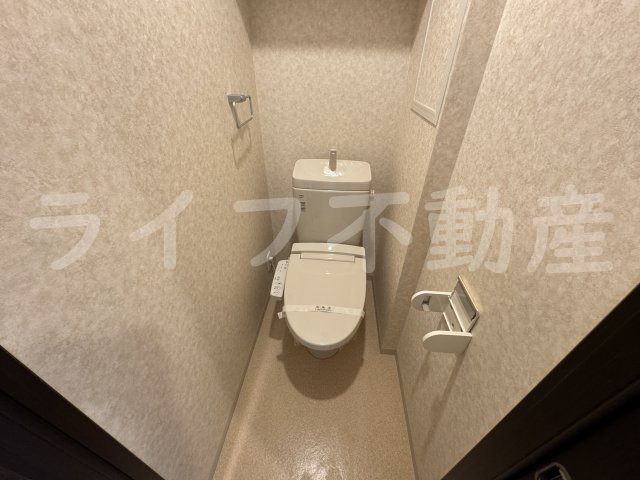 トイレ　ゆったりとした空間のトイレです
