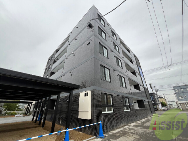 建物外観　札幌市東区北２４条東「メニーズコート北園プレミア」