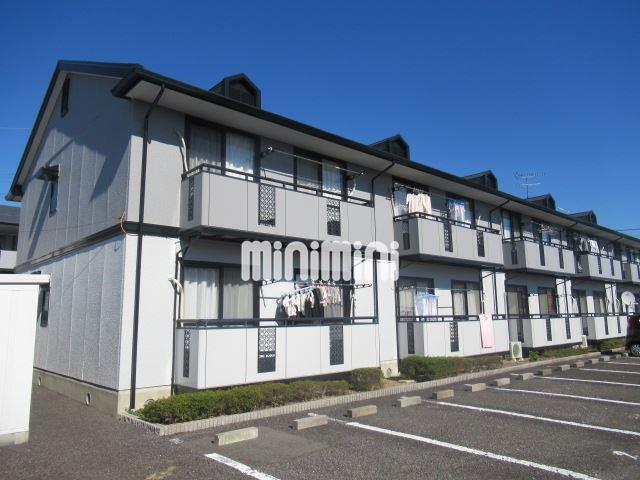建物外観　南向きの２階建てコーポ