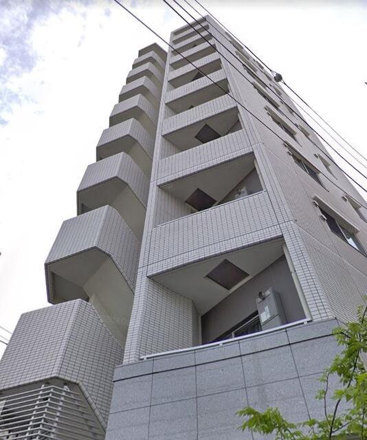 建物外観　外壁タイル張りのデザイナーズ…