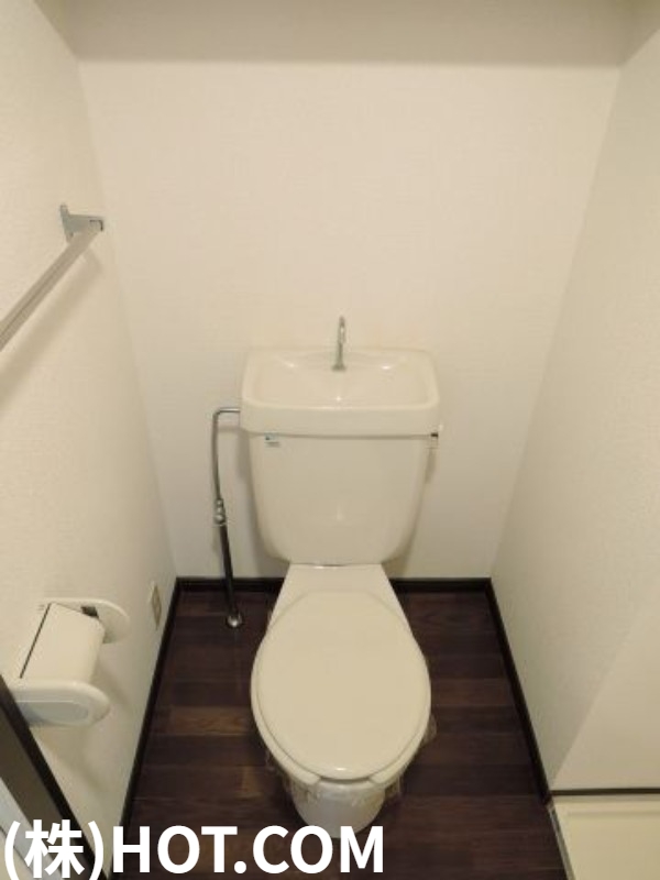 西鉄天神大牟田線 高宮駅 徒歩4分 10階建 築30年のトイレ写真