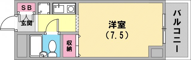 ワコーレ甲南の間取り写真